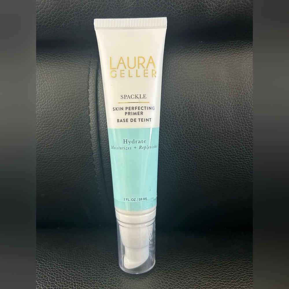 Laura Geller Hydrate Spackle Skin Perfecting Primer in Mint and White